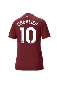 Fotbalové Dres Manchester City Jack Grealish #10 Dámské Třetí Oblečení 2024-25 Krátký Rukáv